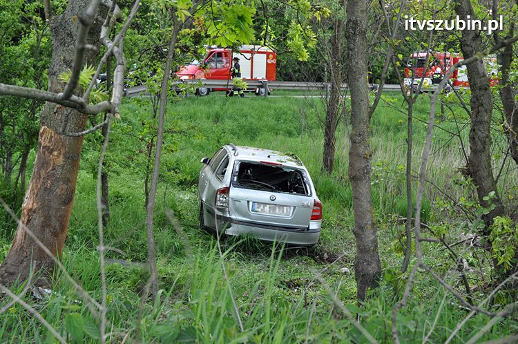Zdarzenie drogowe w Dąbrówce Słupskiej