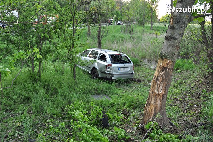 Zdarzenie drogowe w Dąbrówce Słupskiej