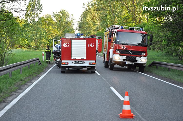 Zdarzenie drogowe w Dąbrówce Słupskiej
