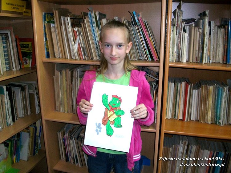 Majowe czytanie z Franklinem w Zespole Szkół w Kowalewie