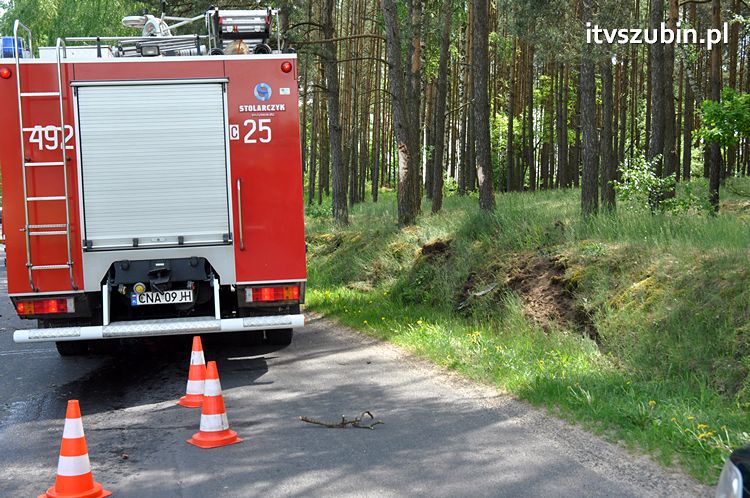 Zdarzenie drogowe w Mąkoszynie