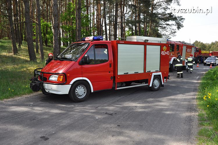 Zdarzenie drogowe w Mąkoszynie