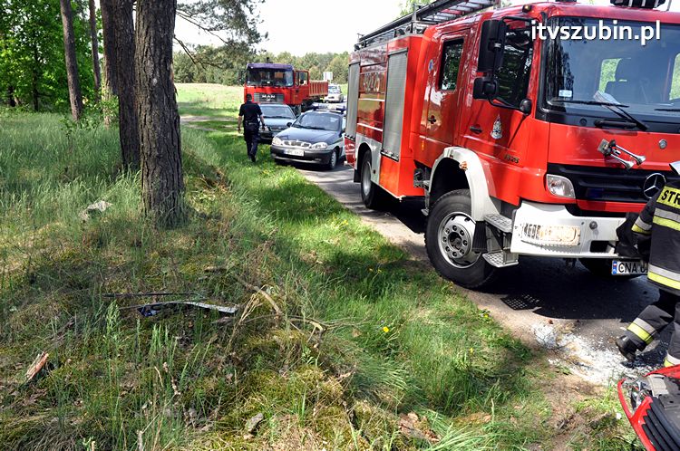 Zdarzenie drogowe w Mąkoszynie