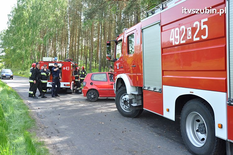 Zdarzenie drogowe w Mąkoszynie