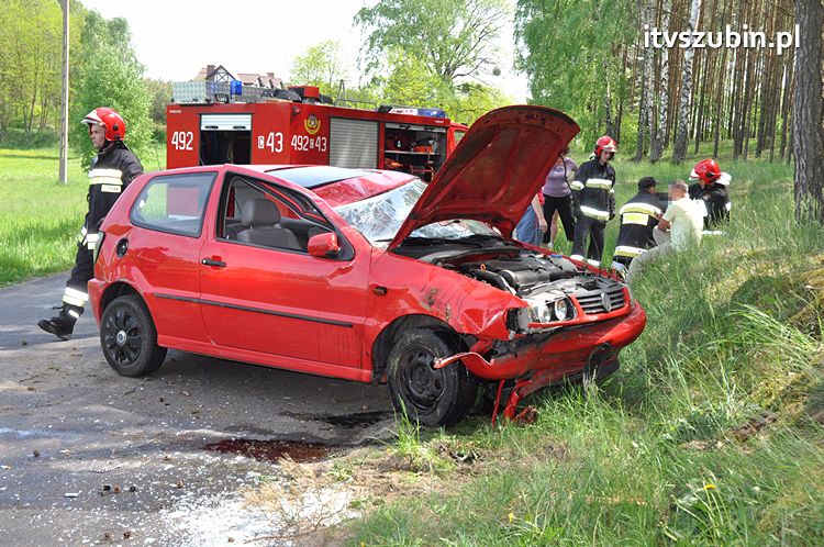Zdarzenie drogowe w Mąkoszynie