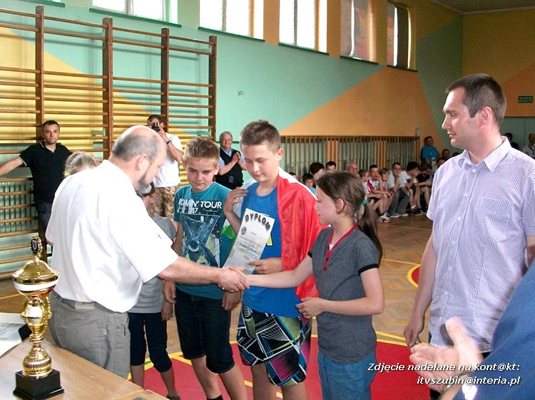 Reprezentacja SP 1 w Szubinie najlepsza w województwie podczas finału BRD