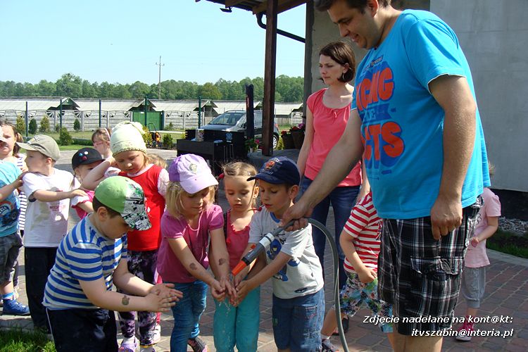 Pszczółki i Zuchy z wizytą w gospodarstwie rolnym