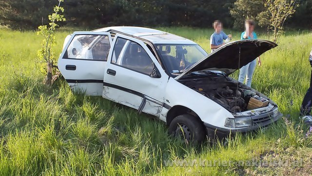 Kolizja na drodze wojewódzkiej nr 241