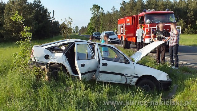 Kolizja na drodze wojewódzkiej nr 241