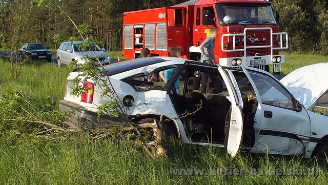 Kolizja na drodze wojewódzkiej nr 241