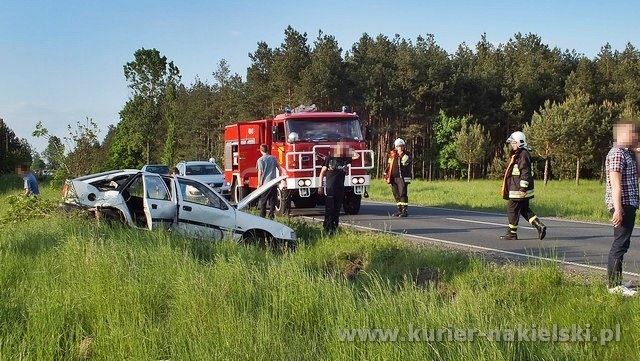 Kolizja na drodze wojewódzkiej nr 241