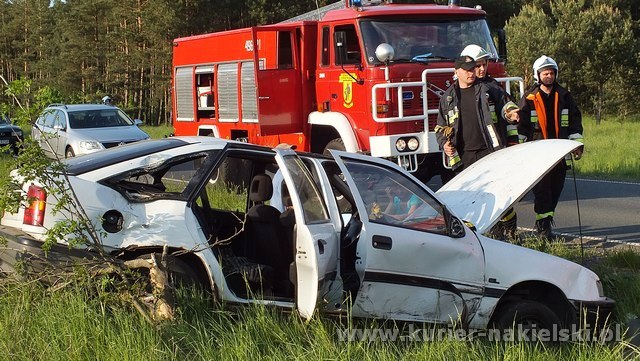 Kolizja na drodze wojewódzkiej nr 241