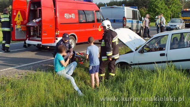 Kolizja na drodze wojewódzkiej nr 241