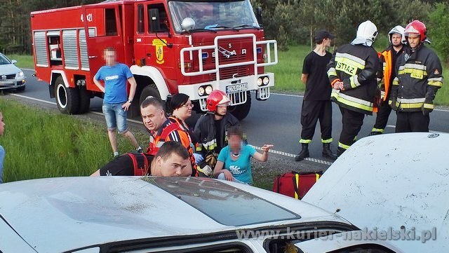 Kolizja na drodze wojewódzkiej nr 241