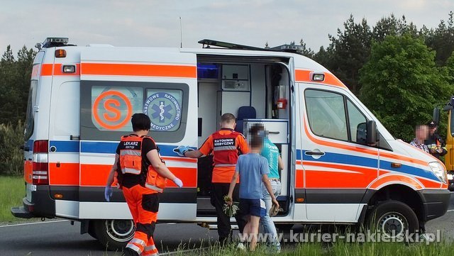 Kolizja na drodze wojewódzkiej nr 241