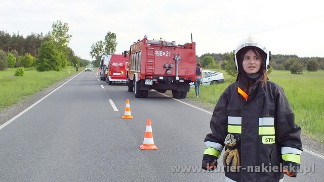 Kolizja na drodze wojewódzkiej nr 241