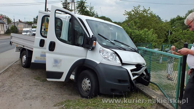 Zdarzenie drogowe w Sadkach