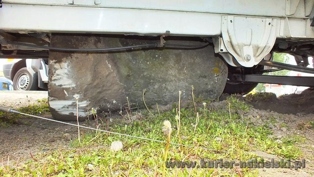 Zdarzenie drogowe w Sadkach