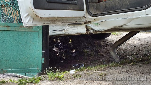 Zdarzenie drogowe w Sadkach