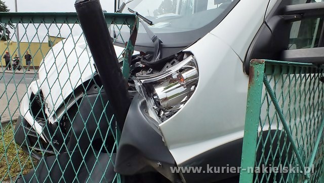 Zdarzenie drogowe w Sadkach