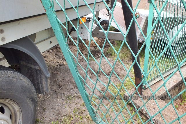 Zdarzenie drogowe w Sadkach