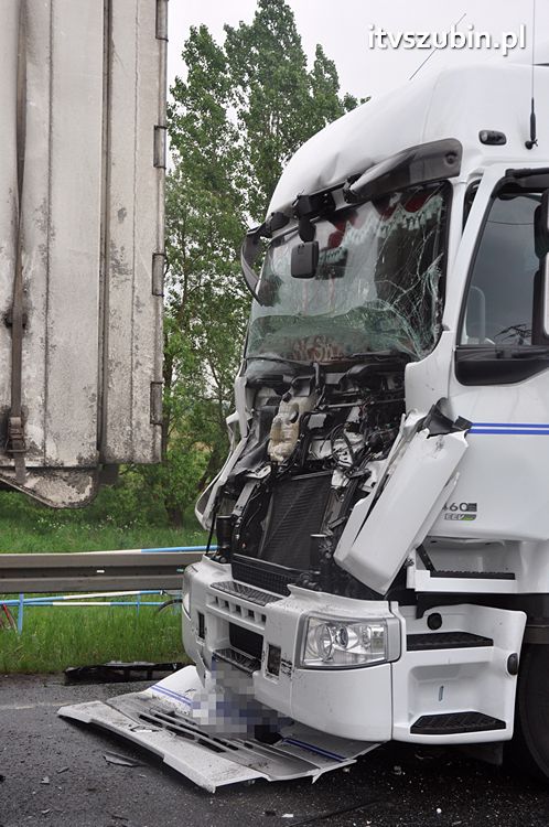 Kolejne zdarzenie drogowe w Zamościu z udziałem Tira