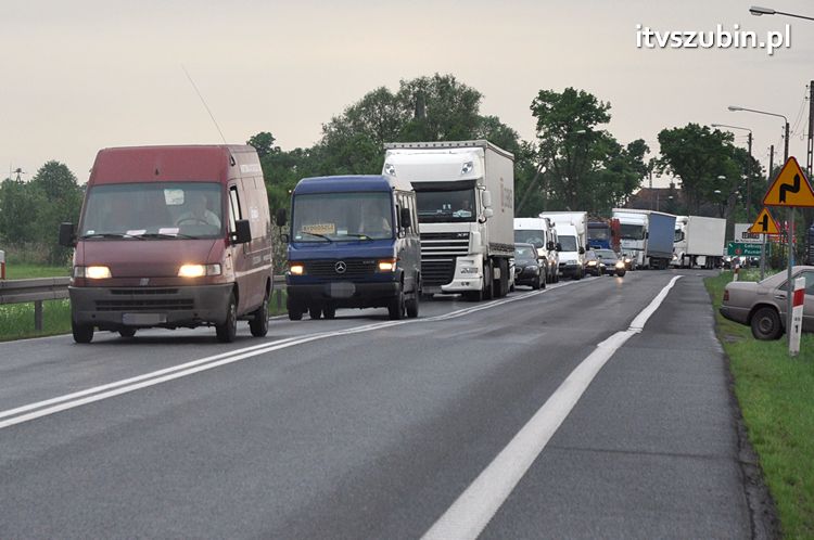 Kolejne zdarzenie drogowe w Zamościu z udziałem Tira
