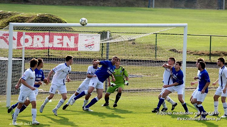 LKS Szubinianka Szubin - WKS Zawisza II Bydgoszcz 1:2