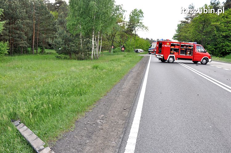 Kolejne zdarzenie drogowe na krajowej piątce w ostatnim czasie