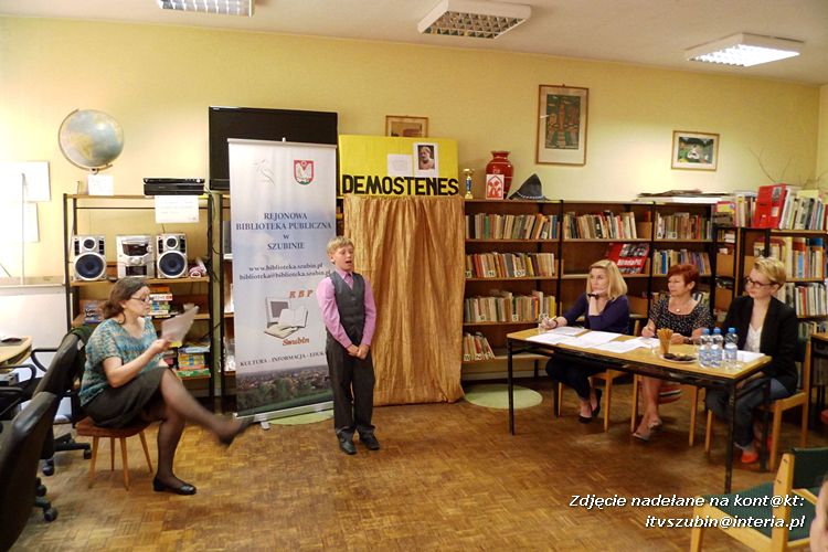 Jakub Stypczyński najlepszy w konkursie krasomówczym