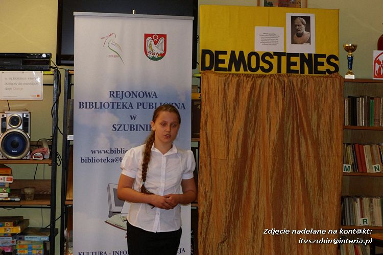 Jakub Stypczyński najlepszy w konkursie krasomówczym