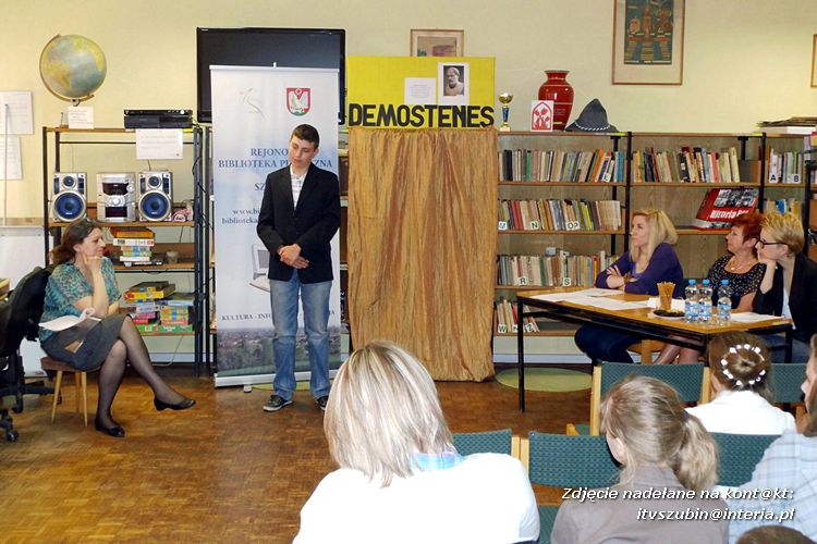 Jakub Stypczyński najlepszy w konkursie krasomówczym