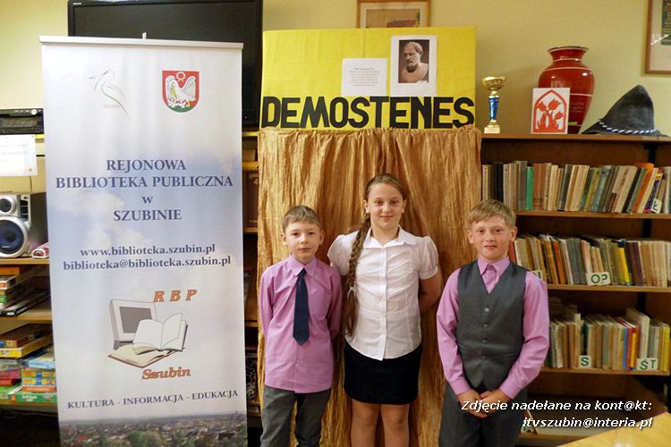 Jakub Stypczyński najlepszy w konkursie krasomówczym