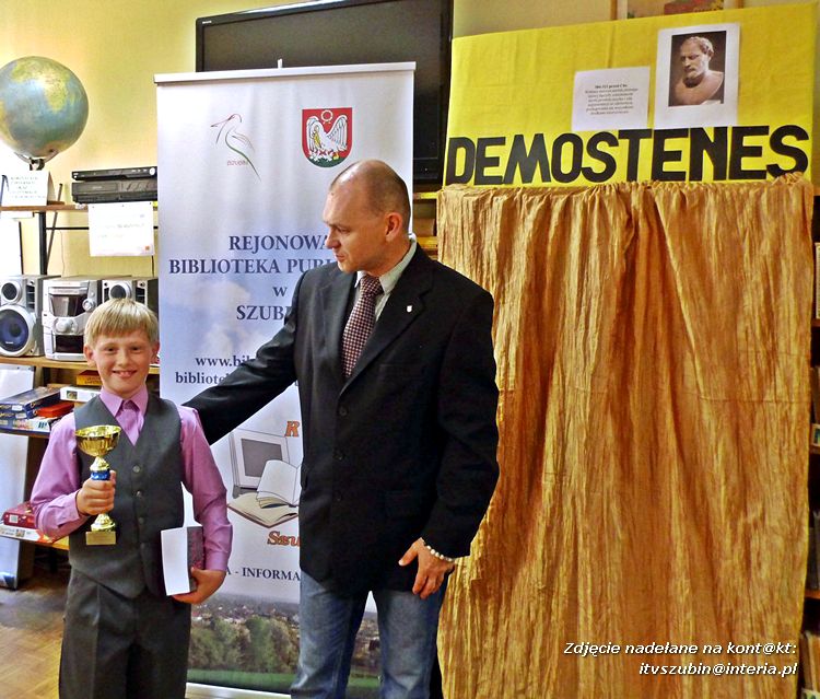 Jakub Stypczyński najlepszy w konkursie krasomówczym