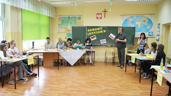 Zabawy Językowe w gimnazjum Nr 3 w Nakle nad Notecią