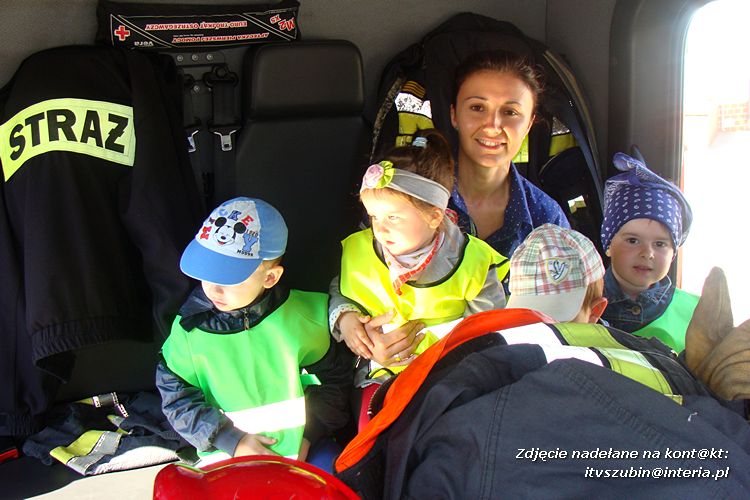 Przedszkolaki u Strażaków