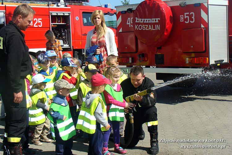 Przedszkolaki u Strażaków