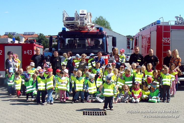 Przedszkolaki u Strażaków