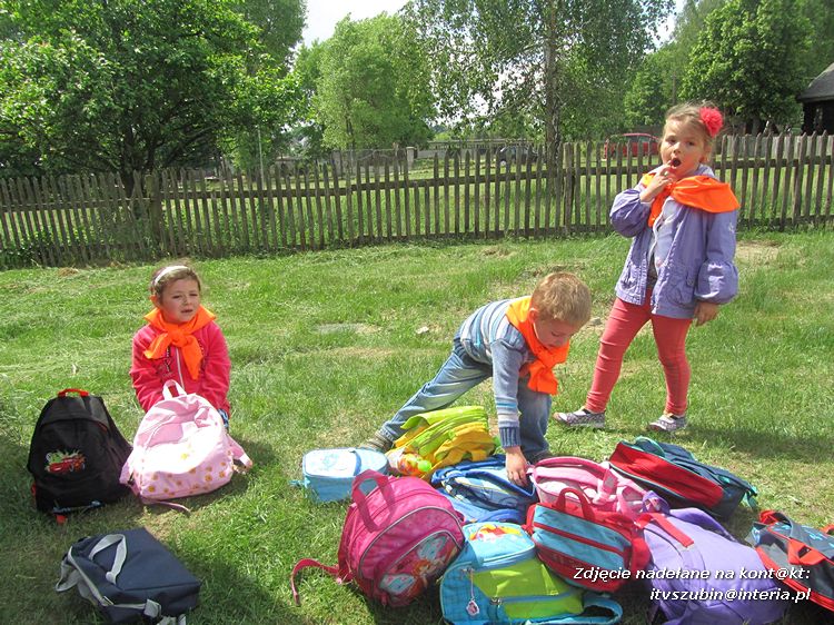 Przedszkolaki w Skansenie w Osieku