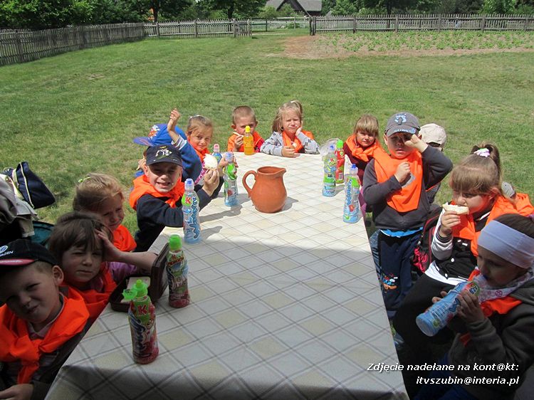 Przedszkolaki w Skansenie w Osieku