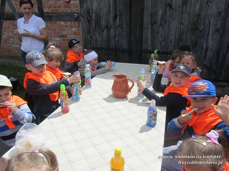 Przedszkolaki w Skansenie w Osieku