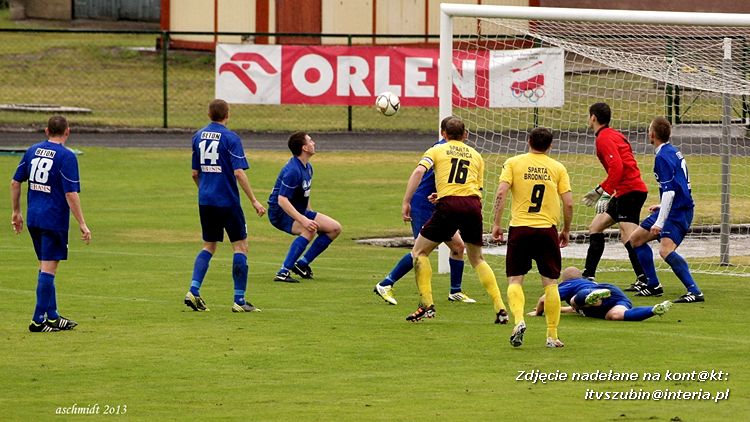 LKS Szubinianka Szubin - BKS Sparta Brodnica 3:1