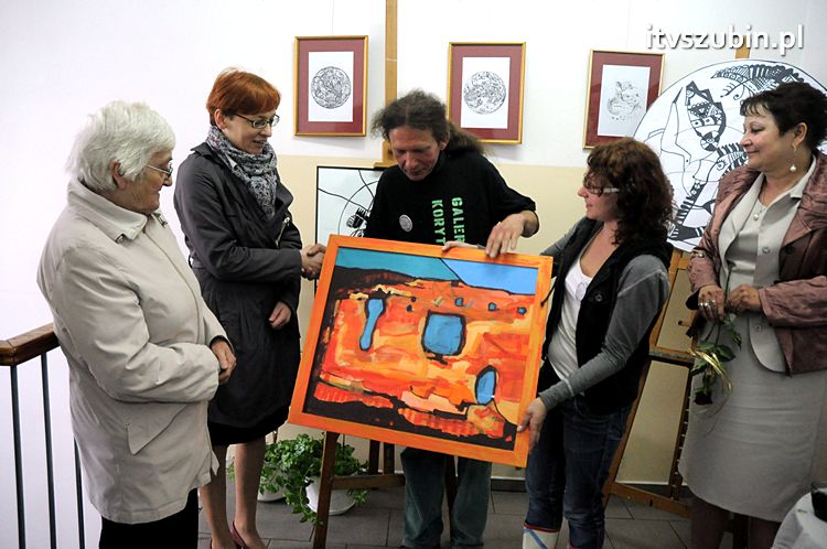 Wernisaż Elżbiety Ratajczak z Barcina