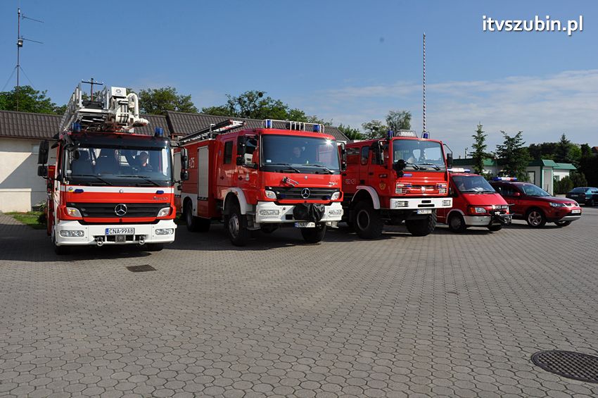 Uroczyste pożegnanie odchodzącego na emeryturę st. ogn. Jarosława Kręgielskiego w JRG nr 2 w Szubinie