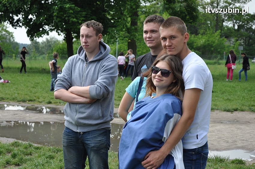 Koncert Zespołu Weekend i Adelibanda w Szubińskiej Dwójce