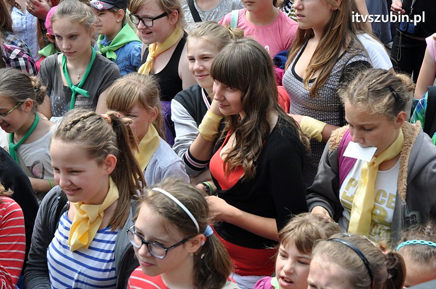 Koncert Zespołu Weekend i Adelibanda w Szubińskiej Dwójce