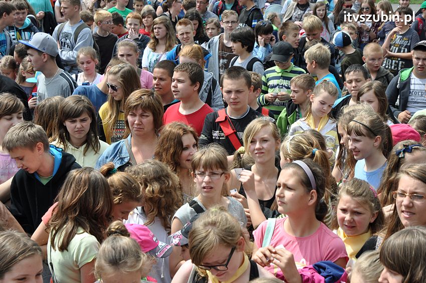 Koncert Zespołu Weekend i Adelibanda w Szubińskiej Dwójce