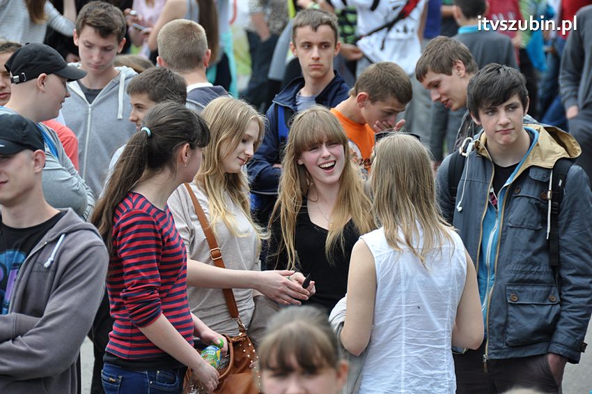 Koncert Zespołu Weekend i Adelibanda w Szubińskiej Dwójce