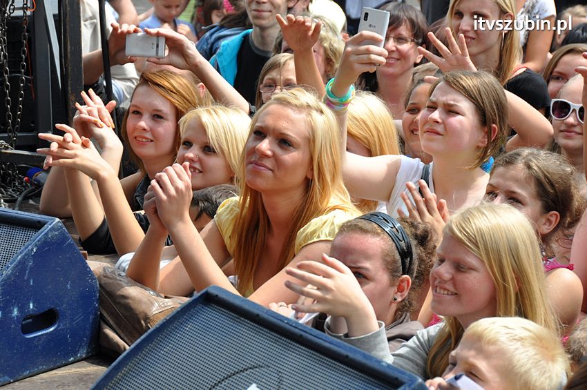 Koncert Zespołu Weekend i Adelibanda w Szubińskiej Dwójce
