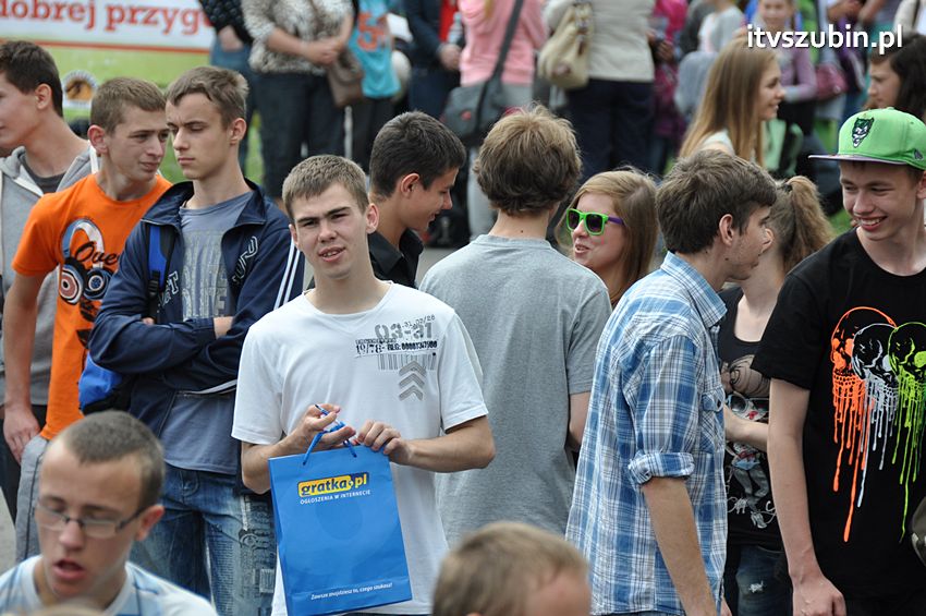 Koncert Zespołu Weekend i Adelibanda w Szubińskiej Dwójce